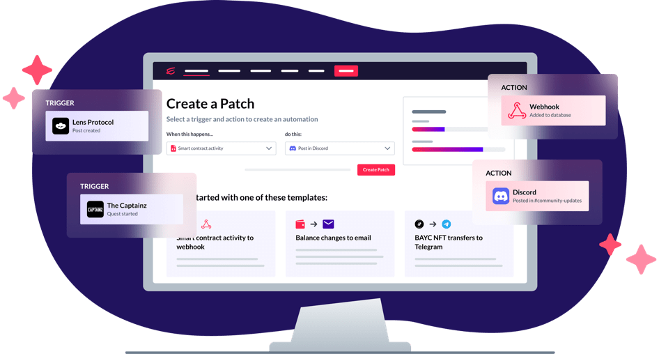 Computer screen showing sample webhook payload, with automation Trigger and Action examples for Esprezzo Dispatch
